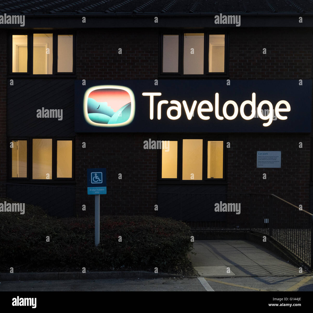 Travelodge hotel UK Stock Photo