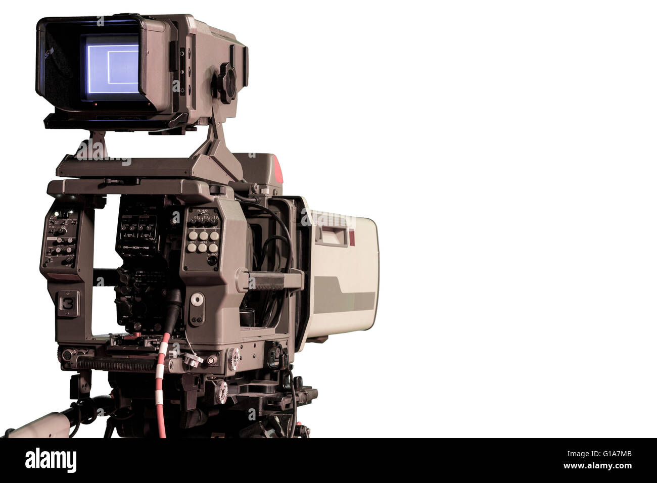a professional television camera Stock Photo Alamy
