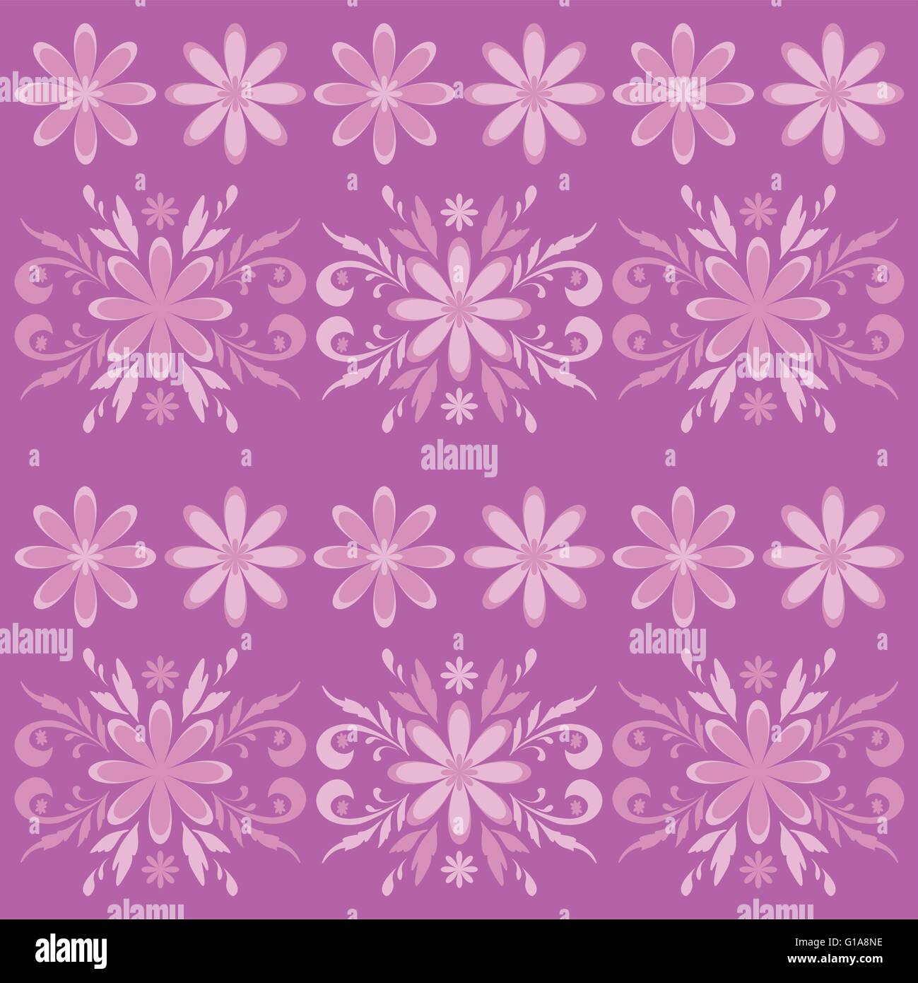 Seamless floral background Stock Vector Image & Art - Alamy