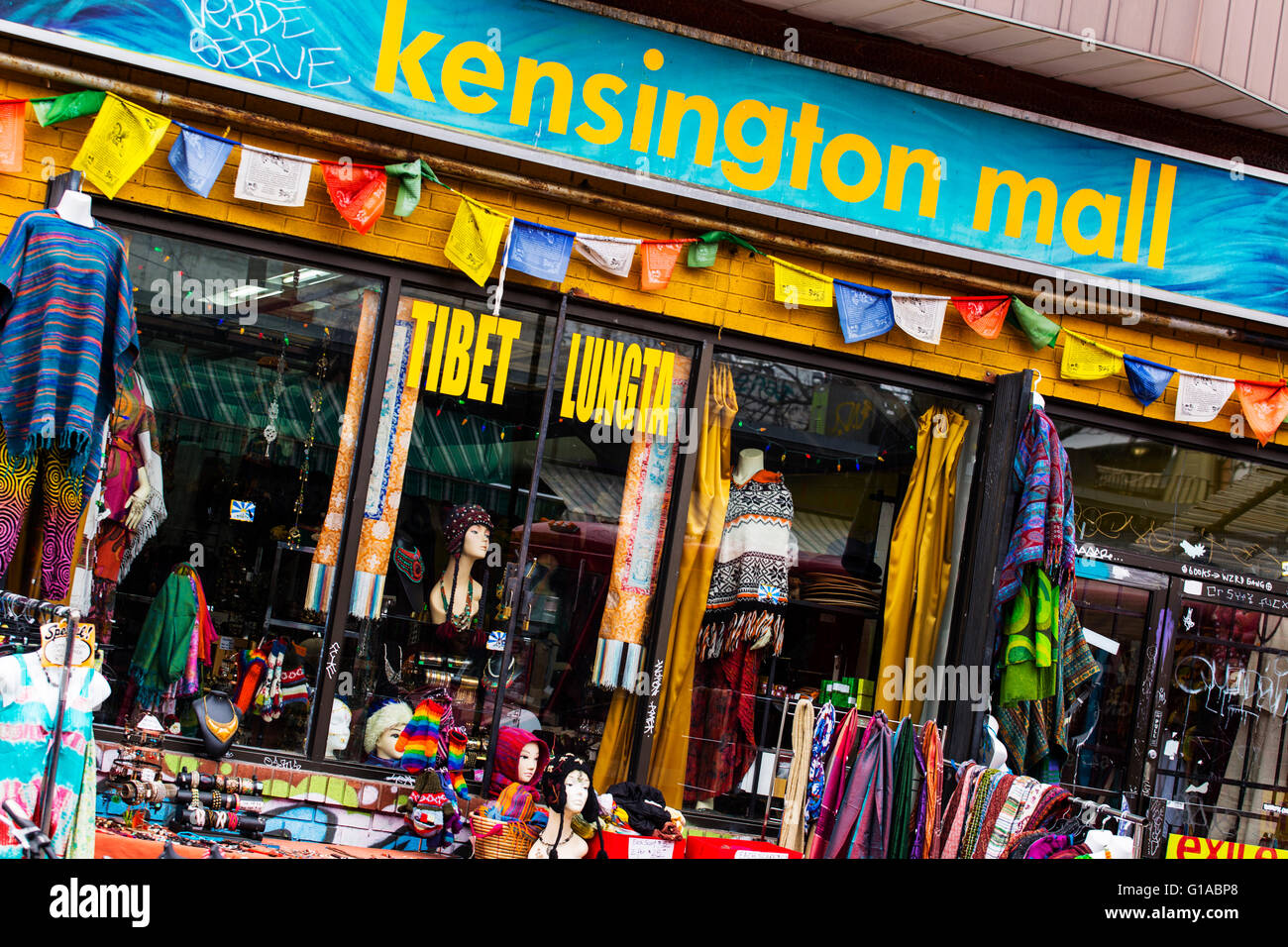 Kensington Market Toronto Ontario Canada Stock Photo Alamy