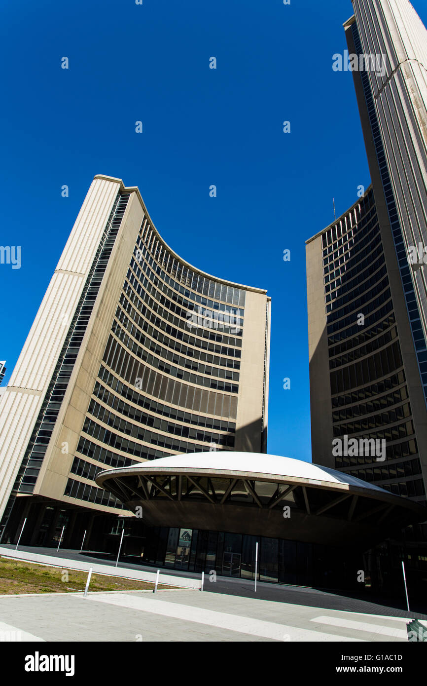 Toronto Ontario Canada City Hall Stock Photo