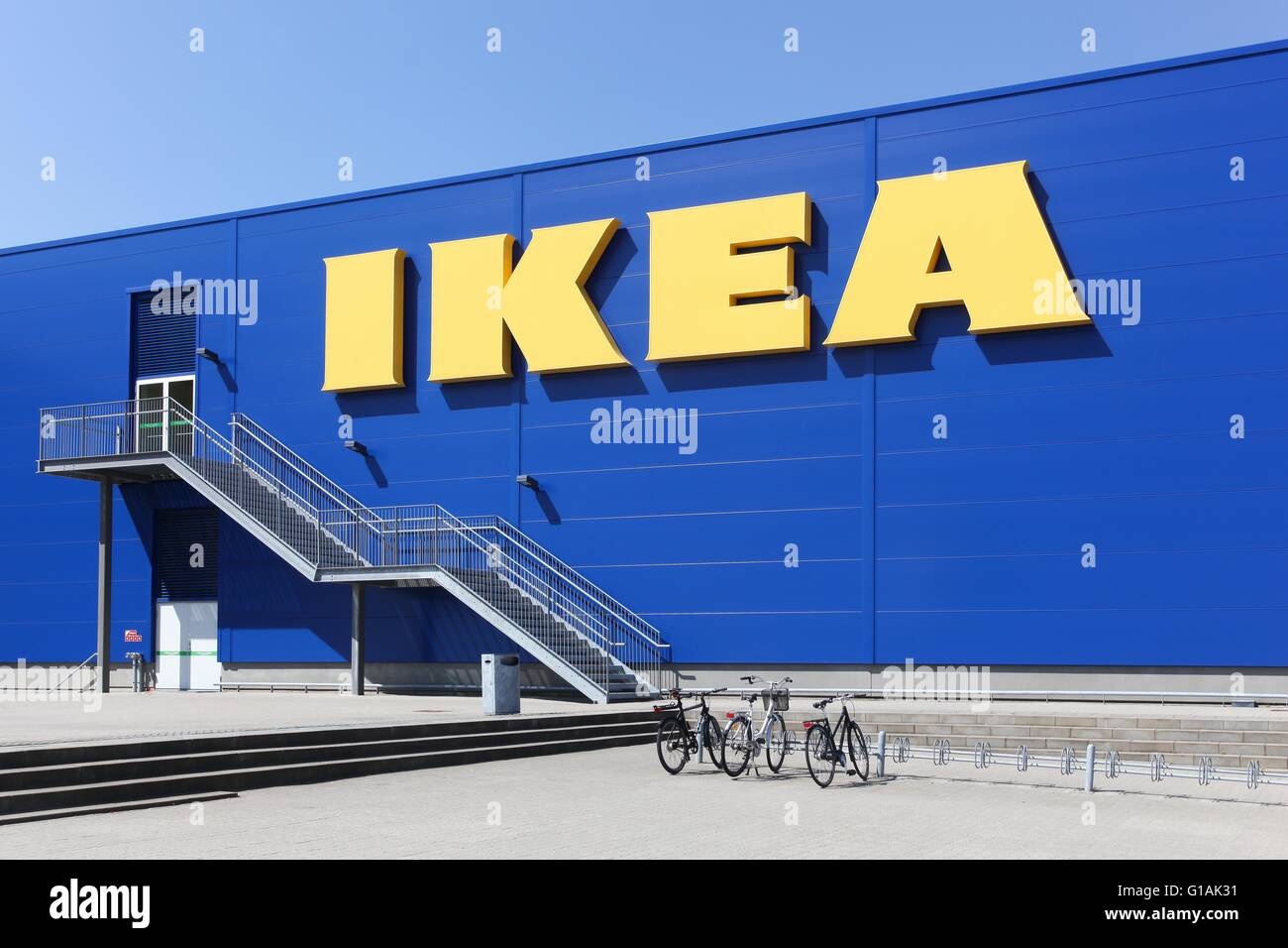 IKEA store in Denmark Stock Photo
