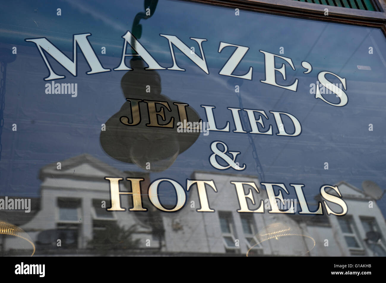 Traditional Pie and Mash and jellied eels restaurant in Walthamstow