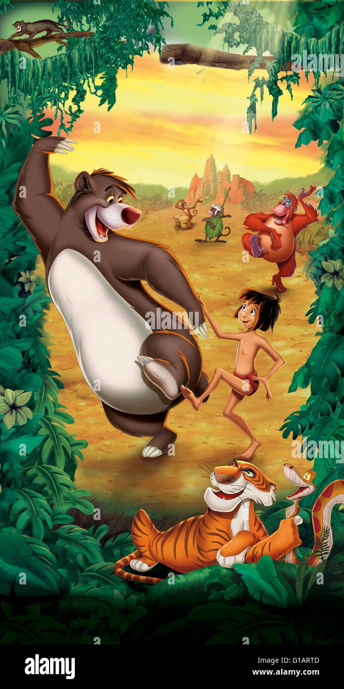 RELEASE DATE: October 18, 1967 DIRECTOR: Wolfgang Reitherman STUDIO: Walt  Disney Productions PLOT: Disney animation inspired by Rudyard Kiplings  'Mowgli' story. Mowgli is a boy who has been raised by wolves in
