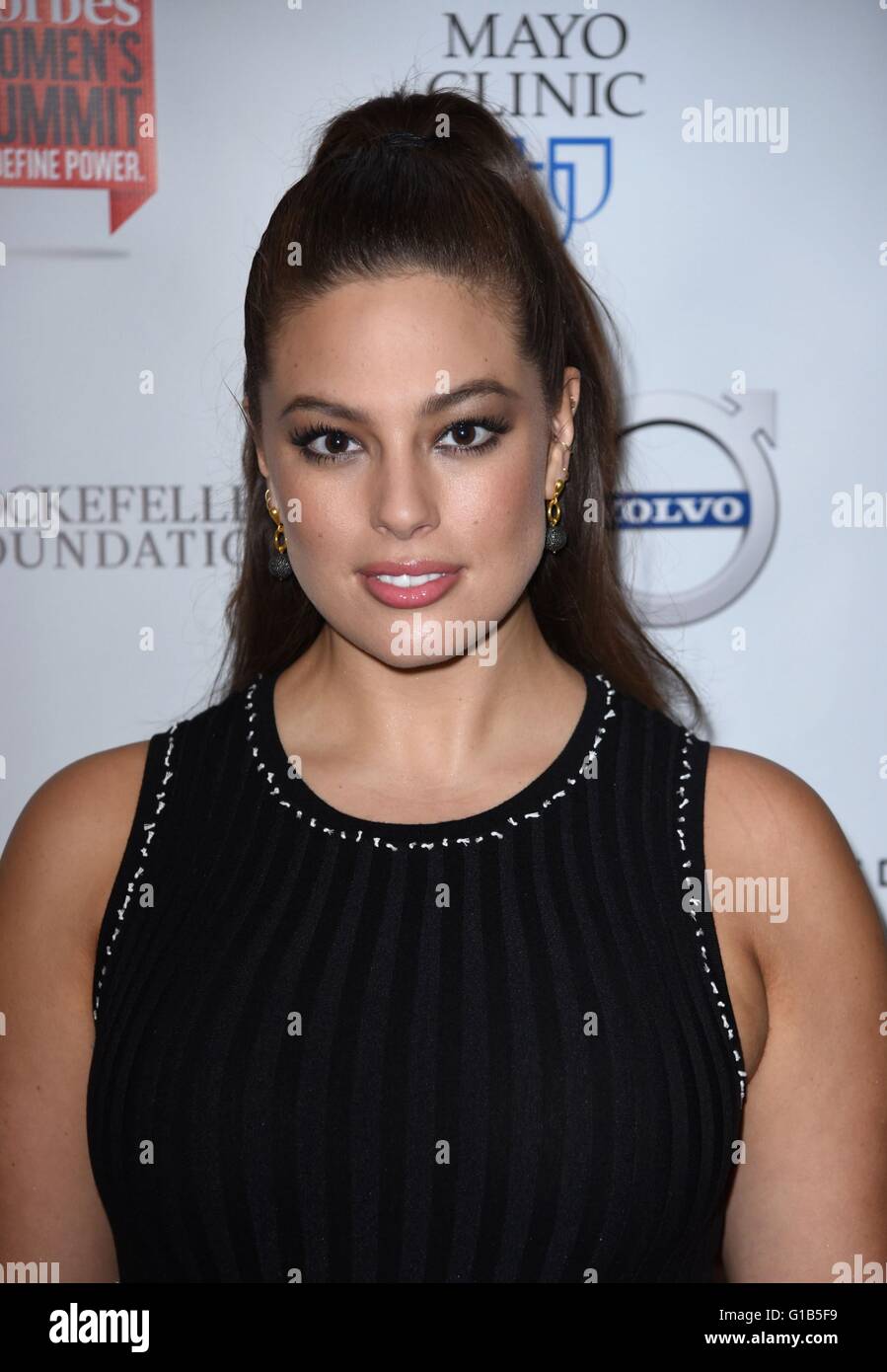 New York, NY, USA. 12th May, 2016. Ashley Graham in attendance for Forbes Women's Summit, Pier 60, Chelsea Piers, New York, NY May 12, 2016. Credit:  Derek Storm/Everett Collection/Alamy Live News Stock Photo