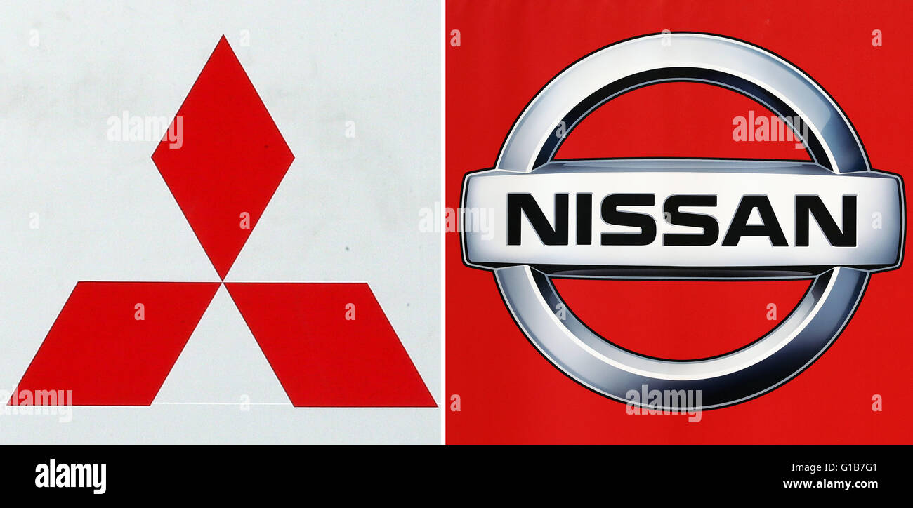 Yokohama, Japan. 12th May, 2016. This combo picture shows logo marks of