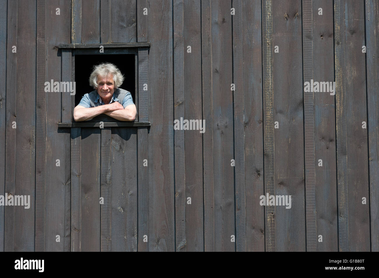 Windmill Owner Wilhelmsaue, Germany. 12th May, 2016. Windmill owner Detlef Sommerfeld ...