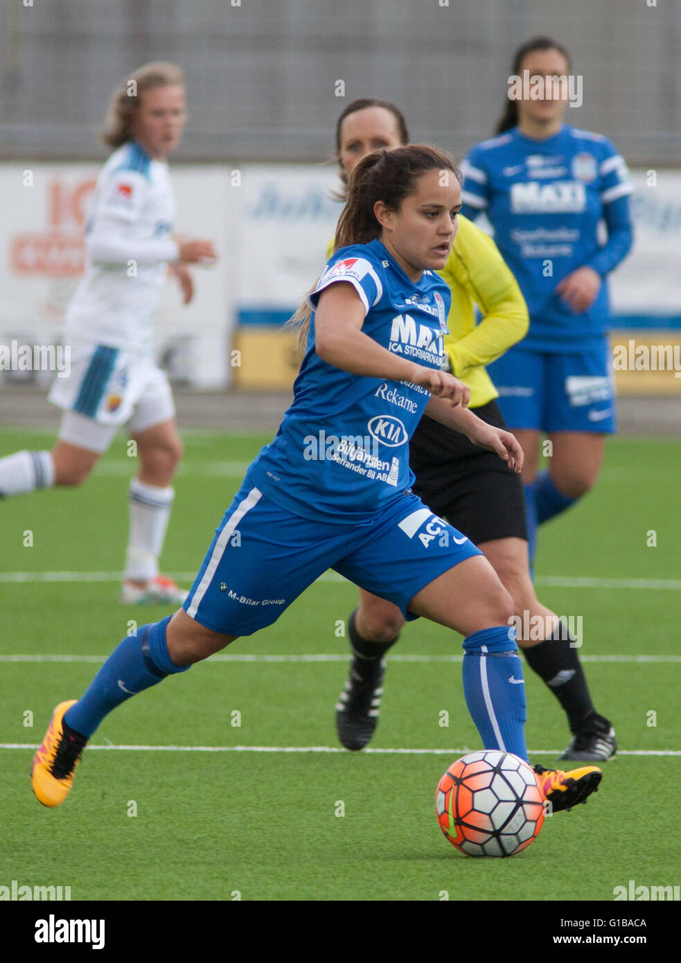 MALIN DIAZ Eskilstuna United Football Stock Photo Alamy