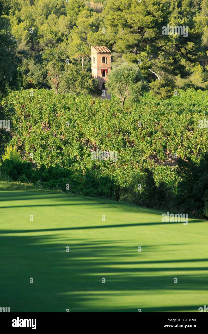 France, Var, Saint Cyr sur Mer, Golf Fregate Stock Photo Alamy