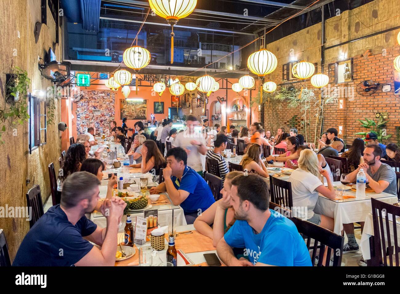 Vietnam, Khanh Hoa province, Nha Trang City, the restaurant Lantern