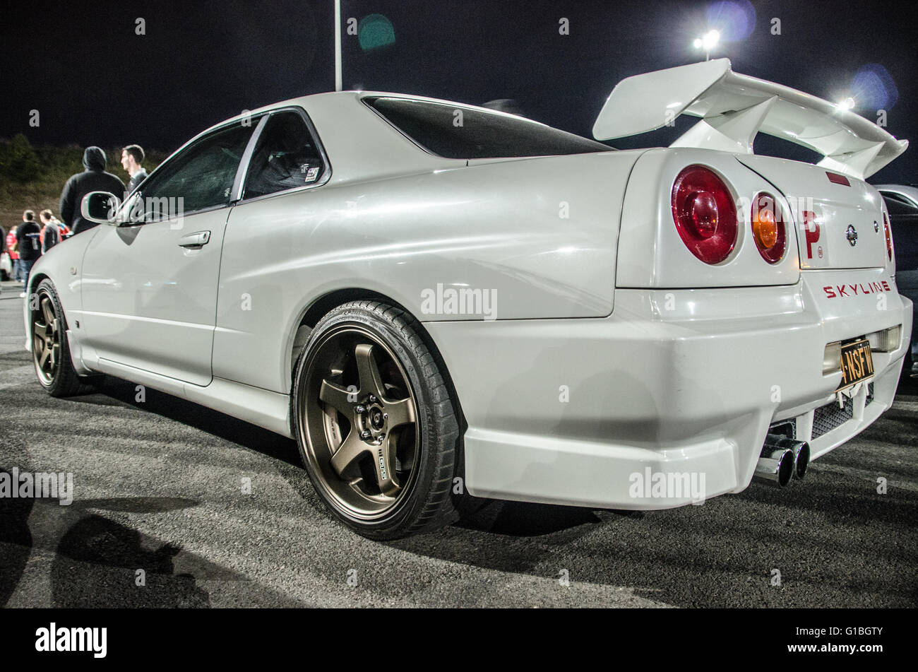 Sydney, Australia - 31st July 2015: Modified and exotic car / bike
