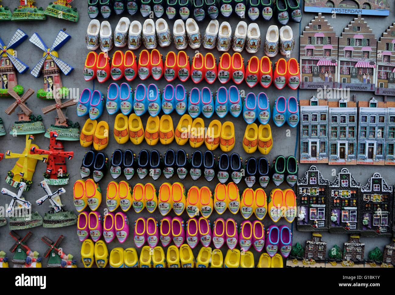 Netherlands, Holland, Amsterdam, souvenir stand Stock Photo