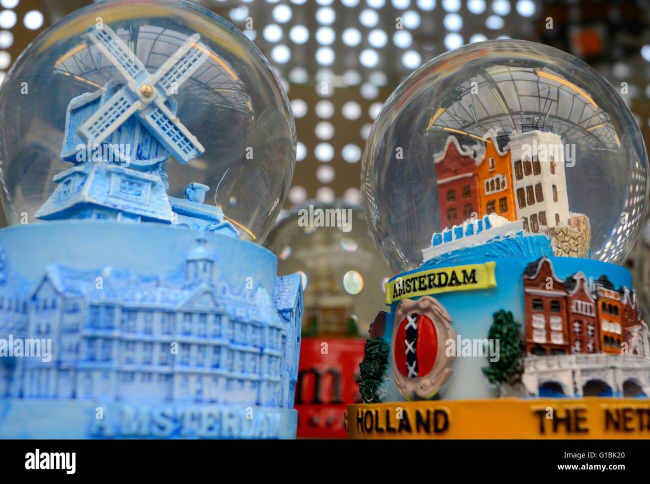 Netherlands, Holland, Amsterdam, souvenir stand Stock Photo