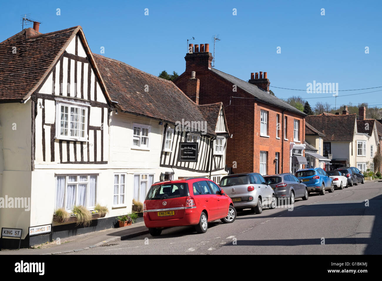 Castle Hedingham Essex UK Stock Photo Alamy