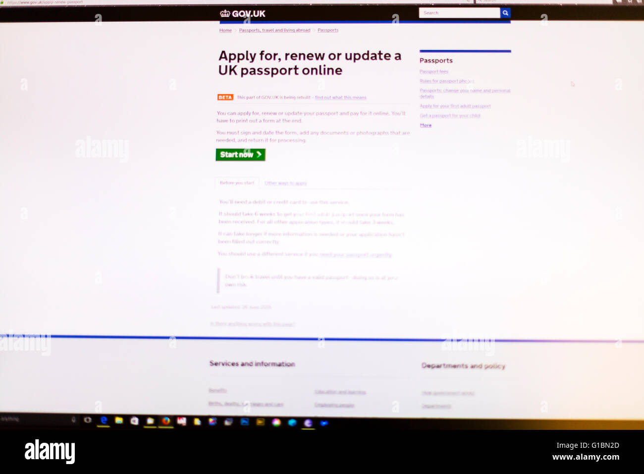 UK Passport Online Website Registration Site Gov UK Passports Order 