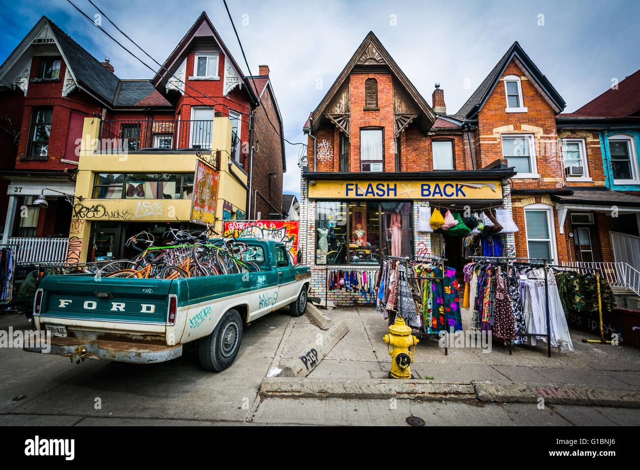 Shop on Kensington Avenue at Kensington Market, in Toronto, Ontario