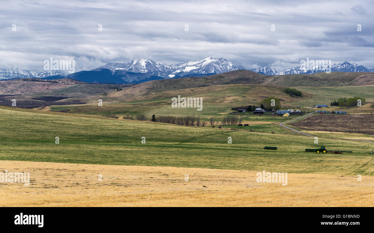 Cowboy Trail Alberta Stock Photo Alamy