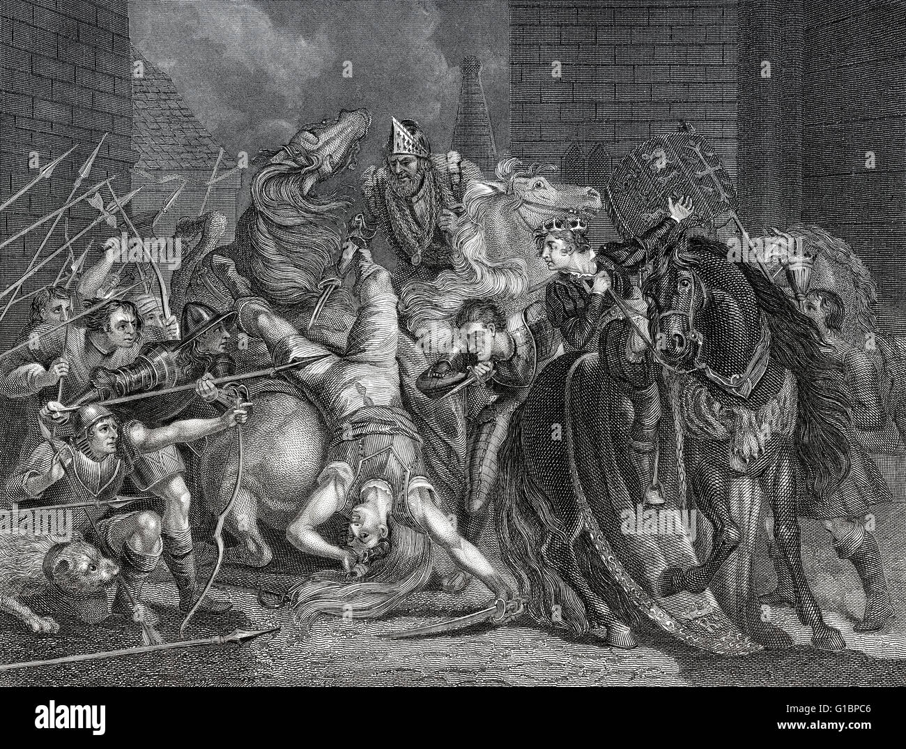 Peasants Revolt 1381 High Resolution Stock Photography and Images - Alamy