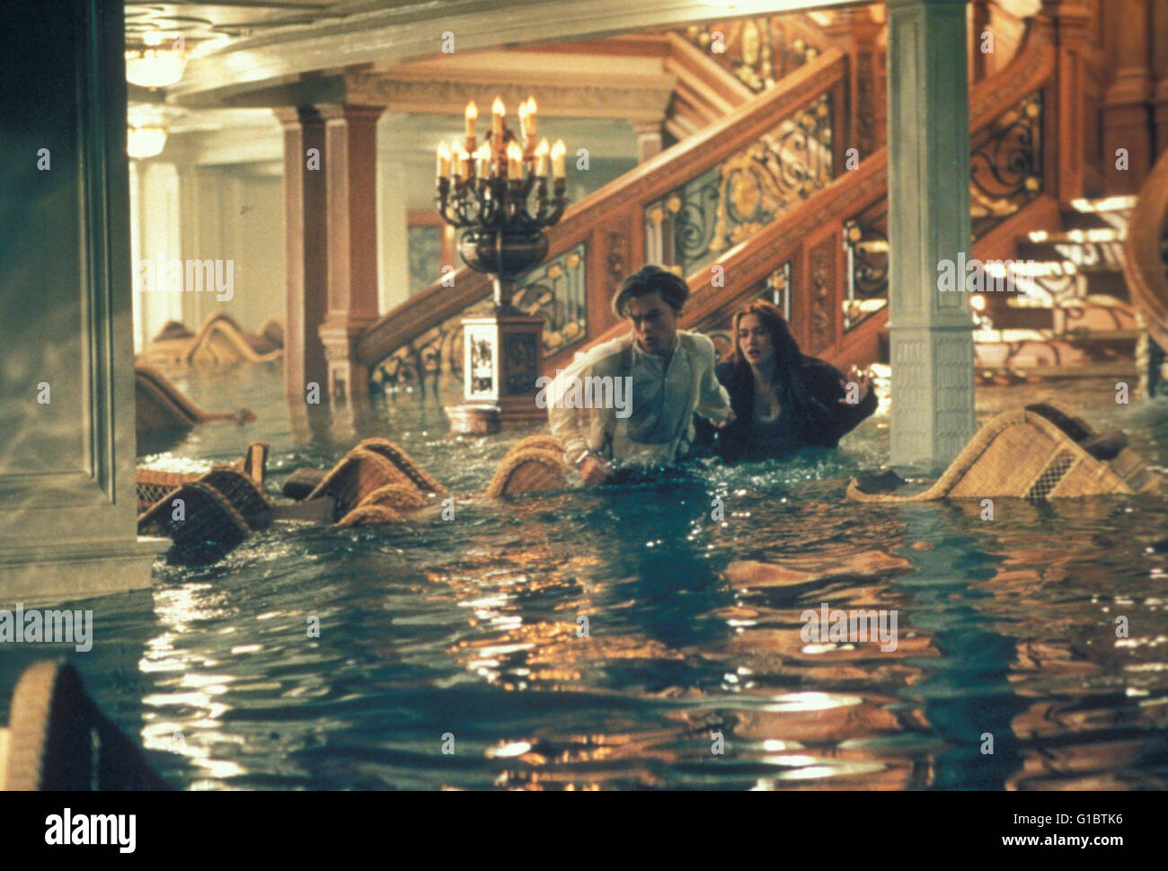 Titanic / Leonardo DiCaprio / Kate Winslet, Stock Photo
