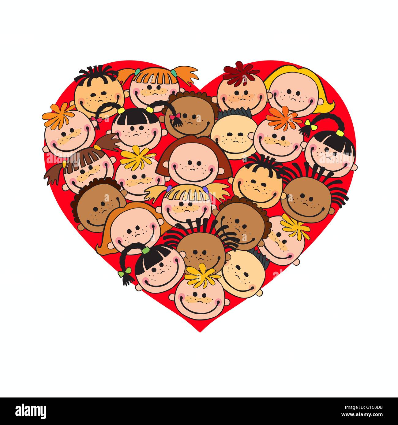 Cartoon baby faces in heart shaped frame vector face, love, smile, illustration, childhood, kid, global, associations, unions, internationally, crowd, many, society Stock Vector Image & Art - Alamy Cartoon baby faces in heart shaped frame vector face, love, smile, illustration, childhood, kid, global, associations, unions, internationally, crowd, many, society Stock Vector Image & Art - Alamy