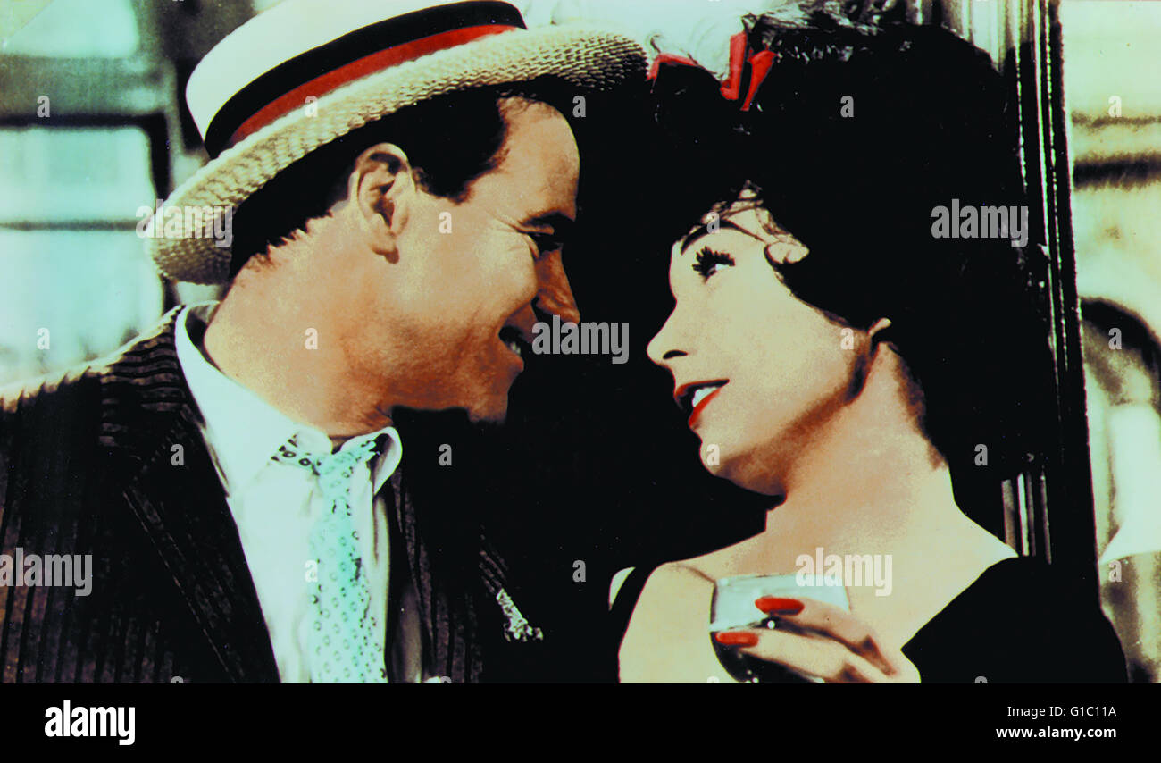 Mädchen Irma la douce, Das / Jack Lemmon / Shirley MacLaine, Stock Photo