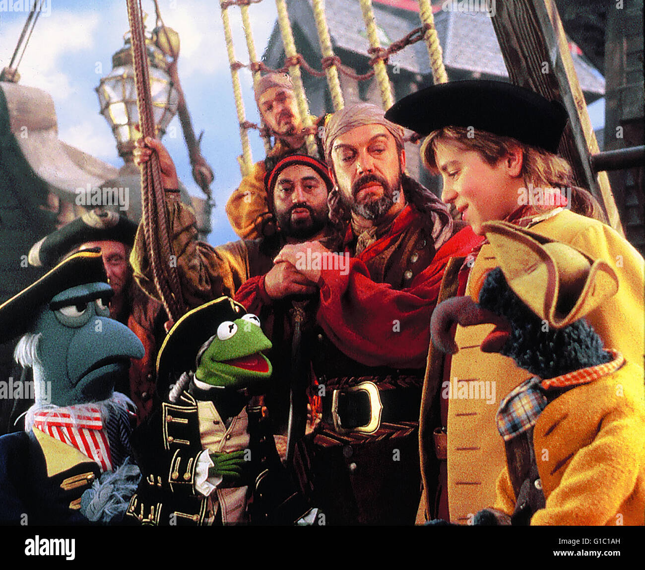 Muppets Die Schatzinsel / Sam Eagle / Kermit / Tim Curry / Kevin