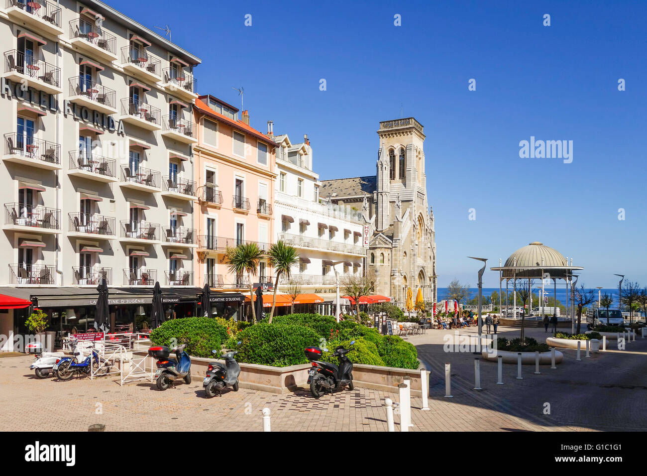 Place de Saint Eugénie Church, (Église Sainte Eugénie), Biarritz