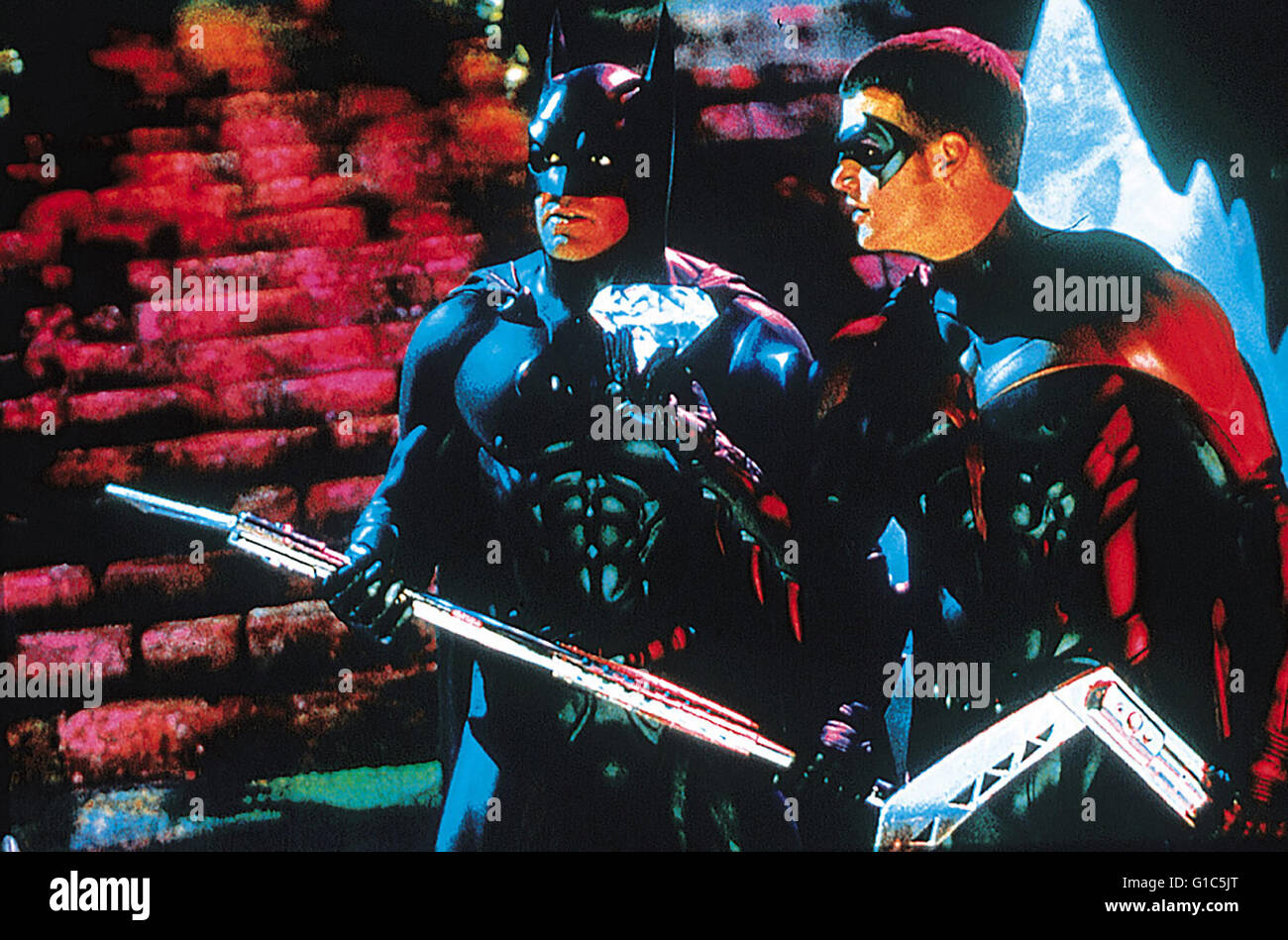 George clooney batman hi-res stock photography and images - Alamy