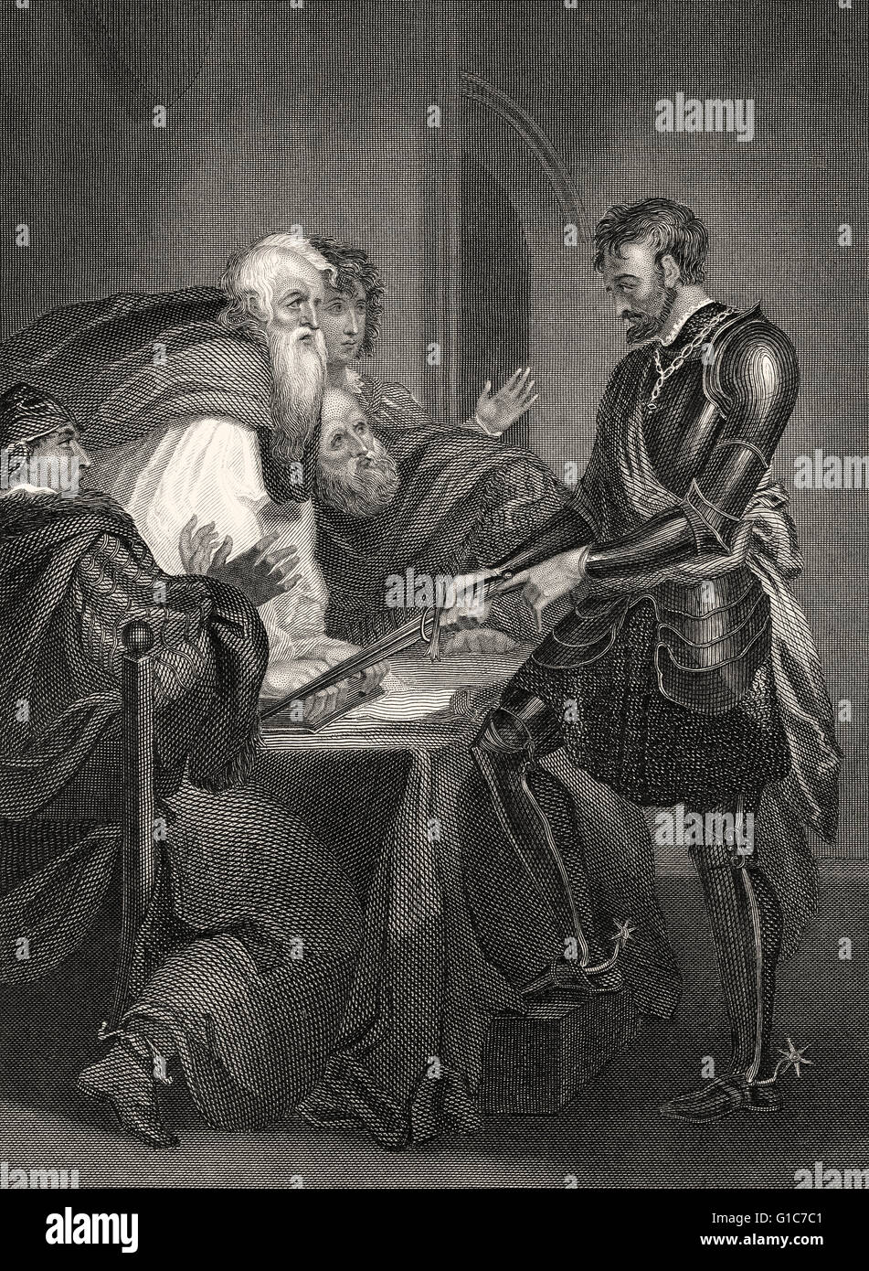 John de Warenne, 6th Earl of Surrey, 1231-1304, justifying the titles