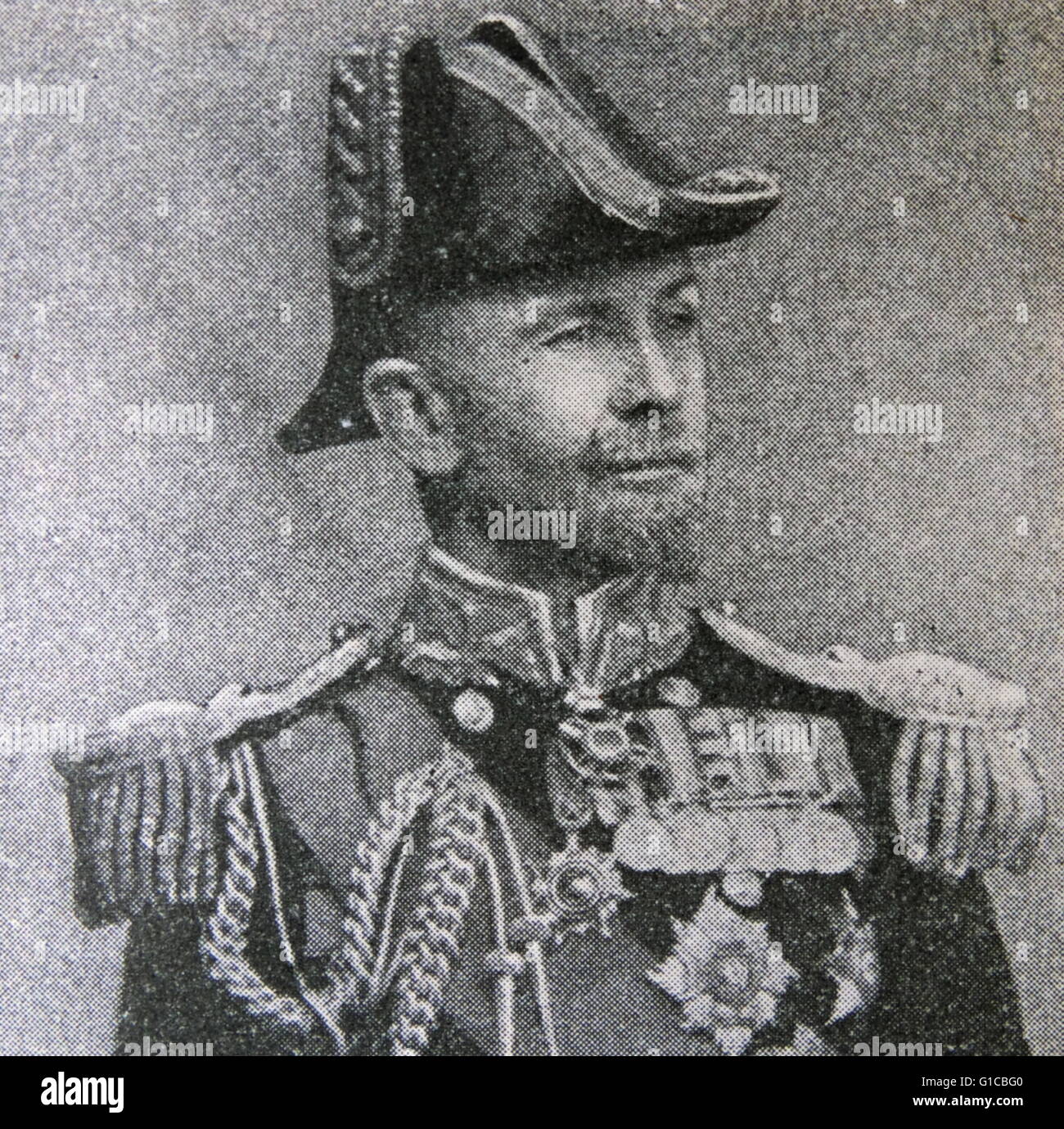 Portrait of Admiral Sir Edward Seymour (18401929) a Royal Navy officer