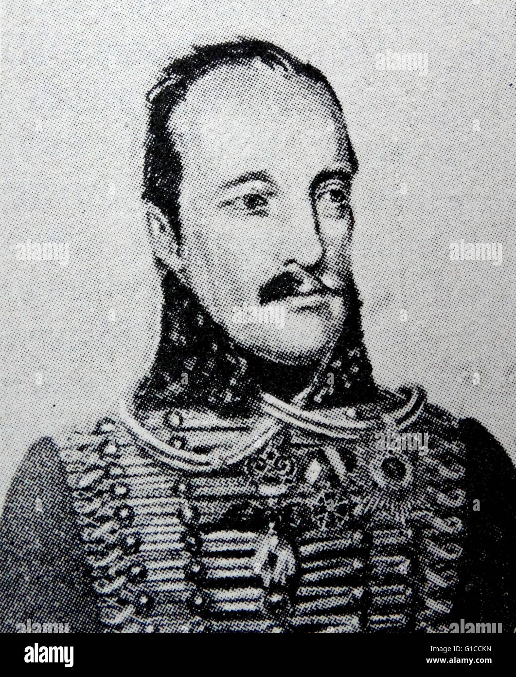 Portrait of Archduke Joseph, Palatine of Hungary (1776-1847) the Palatine of Hungary. Dated 1840 Stock Photo