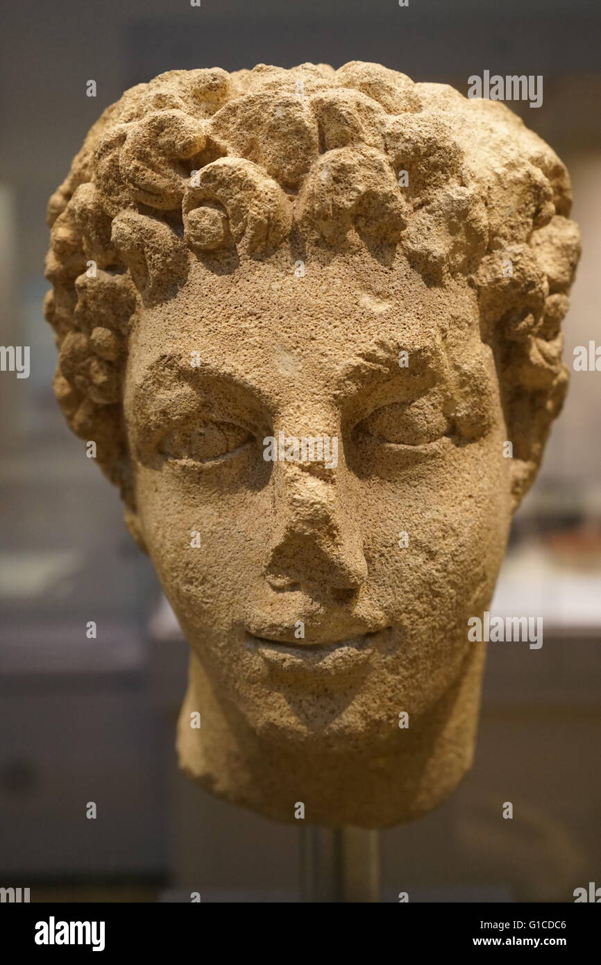 The Uley Mercury, the principle cultstatue of the god Mercury from the