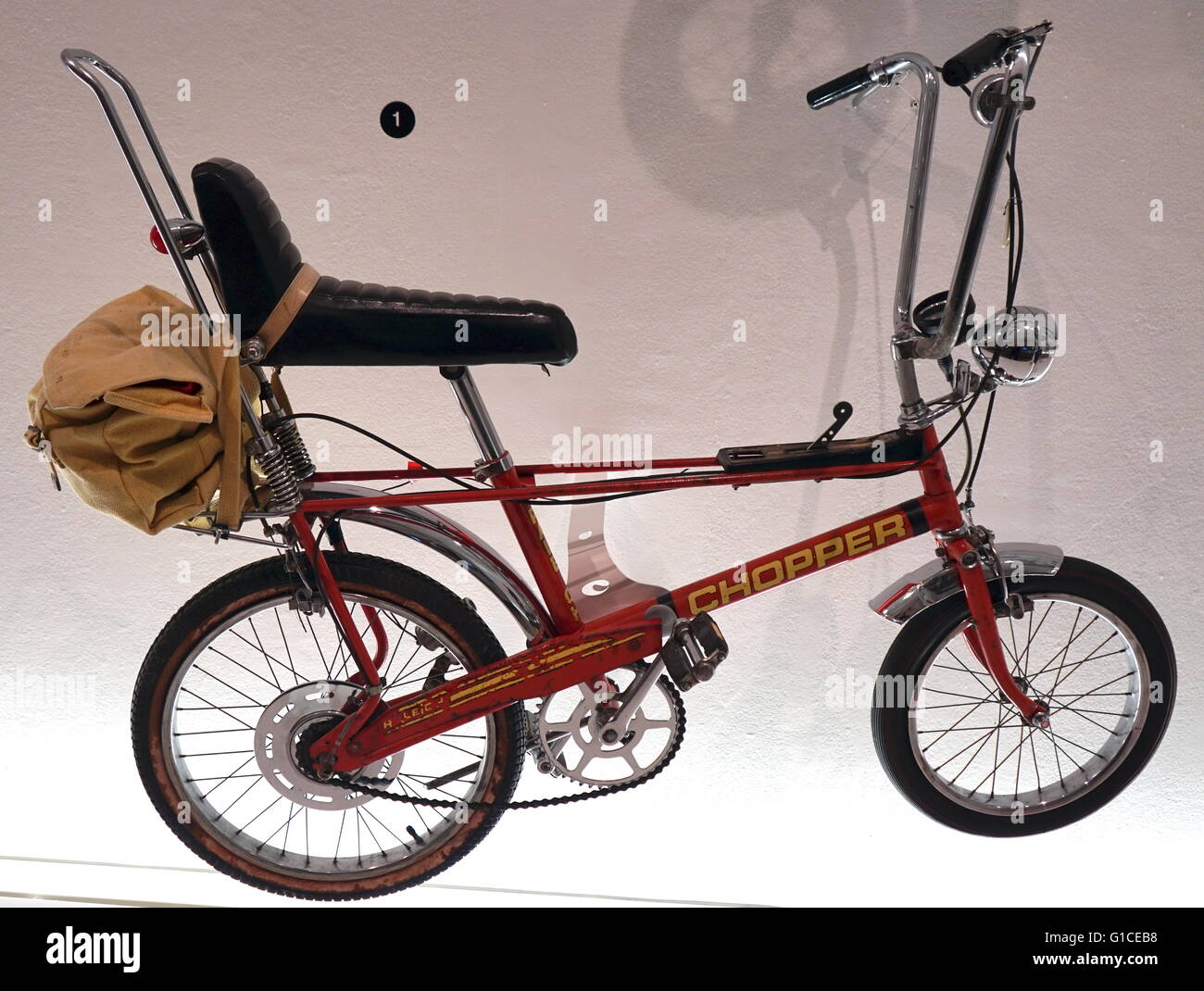 Raleigh Chopper designed by Ogle Design & Alan Oakley. Dated 1970 Stock Photo