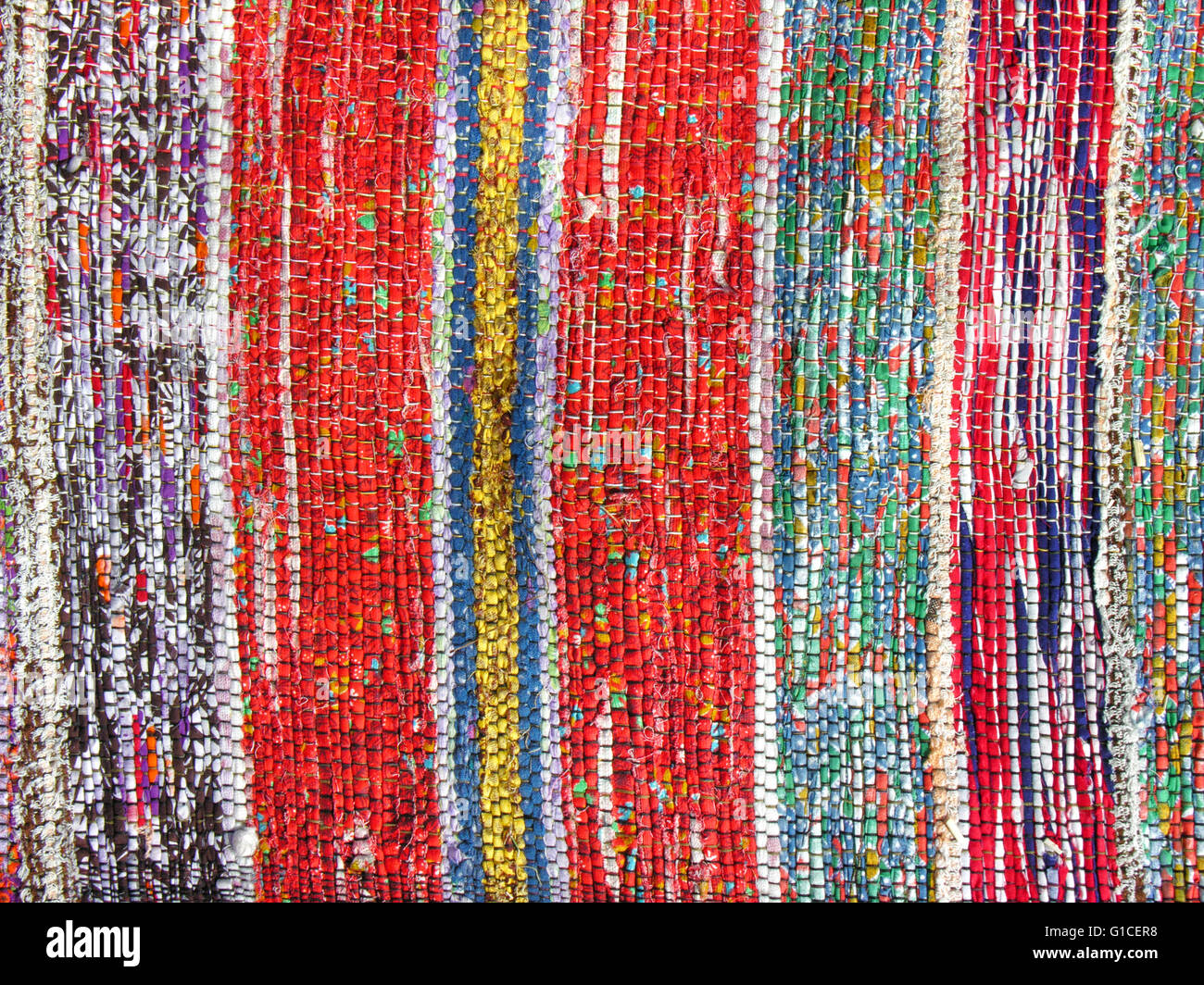 close-up of traditional Ukrainian embroidery Stock Photo