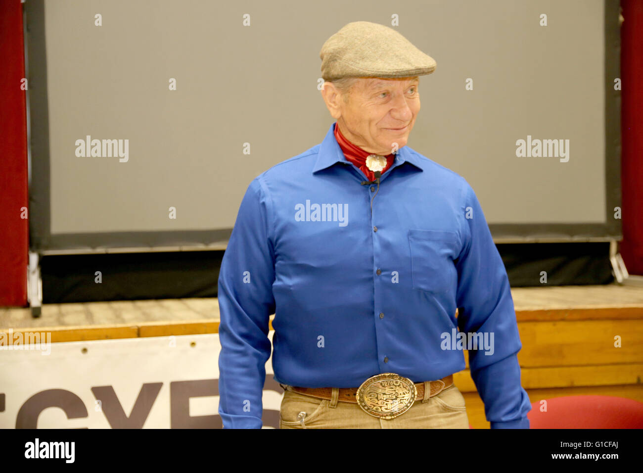 10 MAY. Portrait of the american horse specialist Monty Roberts aka