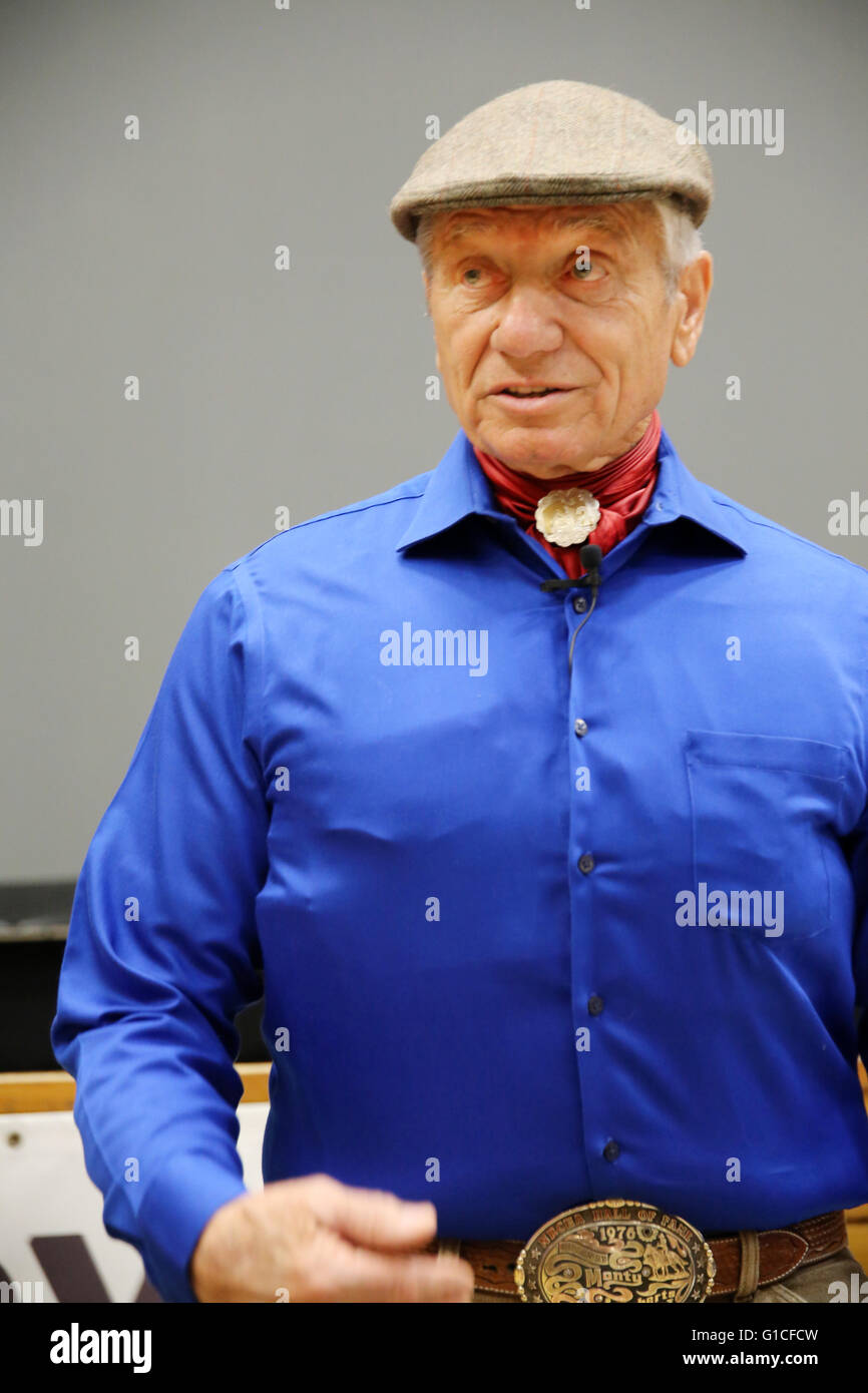 10 MAY. Portrait of the american horse specialist Monty Roberts aka