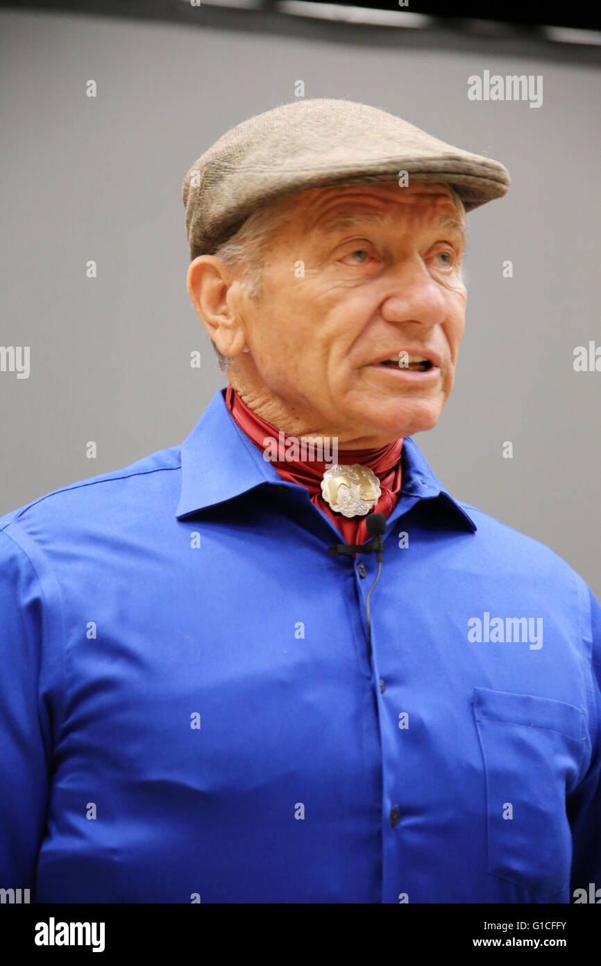 10 MAY. Portrait of the american horse specialist Monty Roberts aka