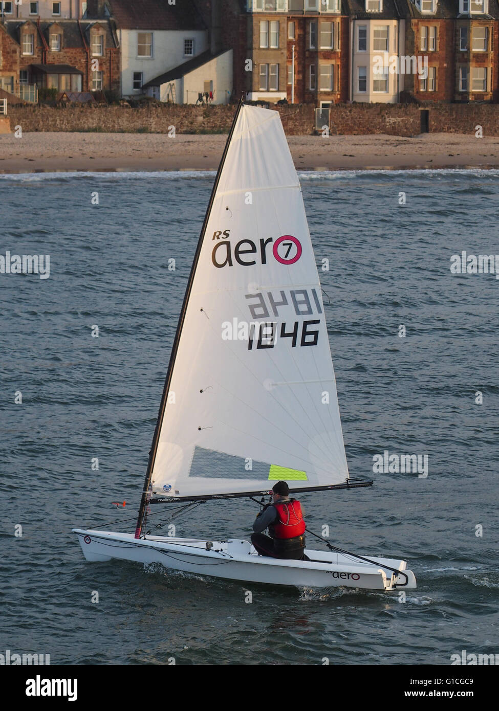 Aero 7 class, sailing dinghy Stock Photo Alamy