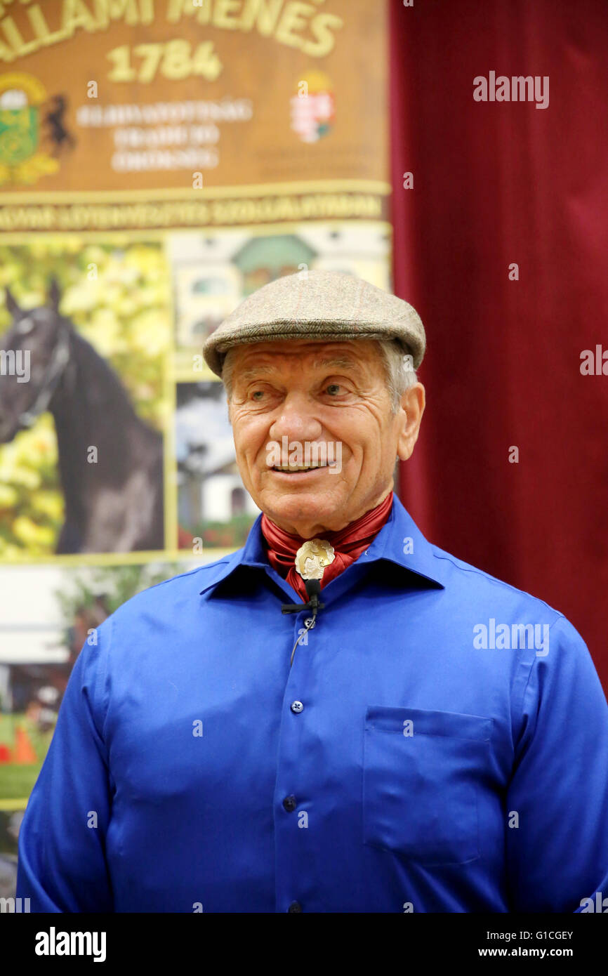 10 MAY. Portrait of the american horse specialist Monty Roberts aka