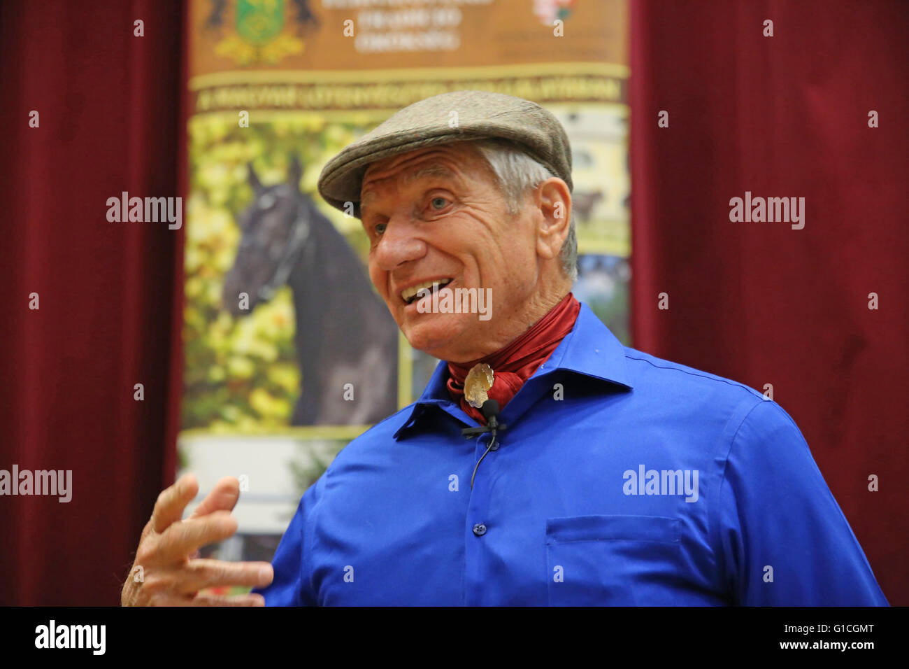 10 MAY. Portrait of the american horse specialist Monty Roberts aka