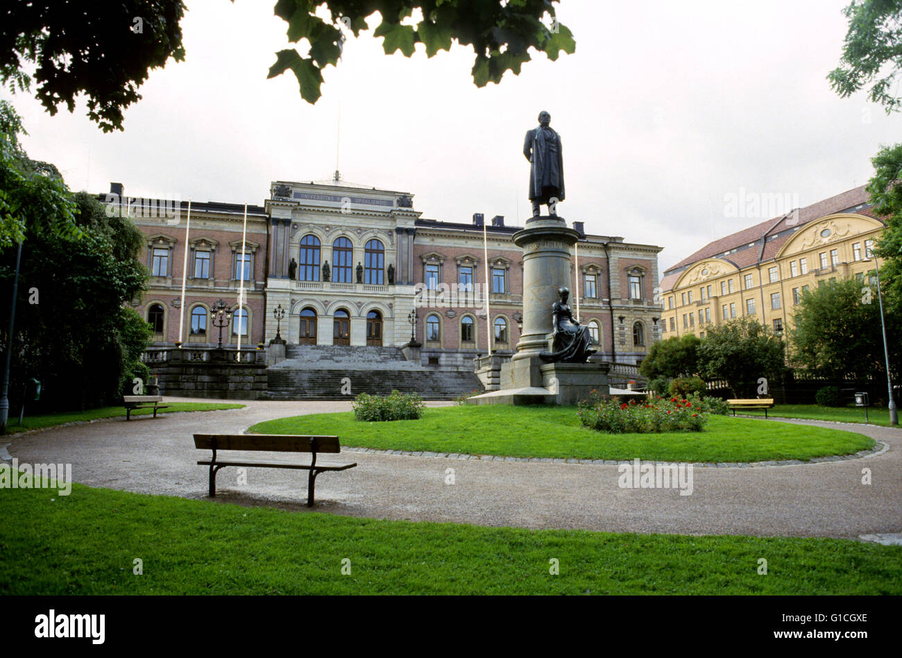 Uppsal University oldest teachings seat in Sweden Stock Photo