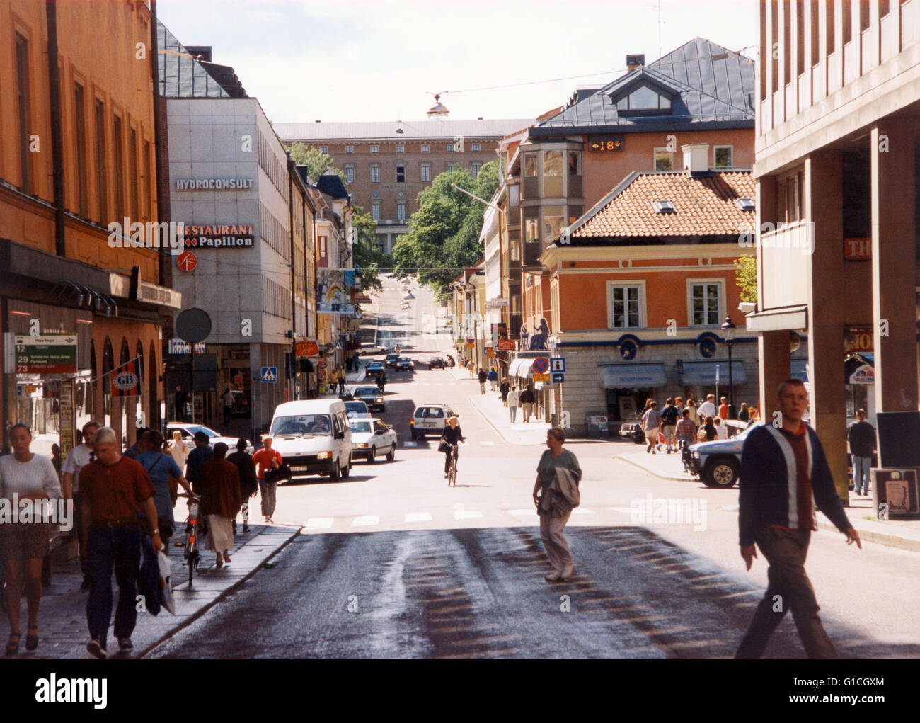 Carolina Rediviva Historical library at Uppsala University Stock Photo