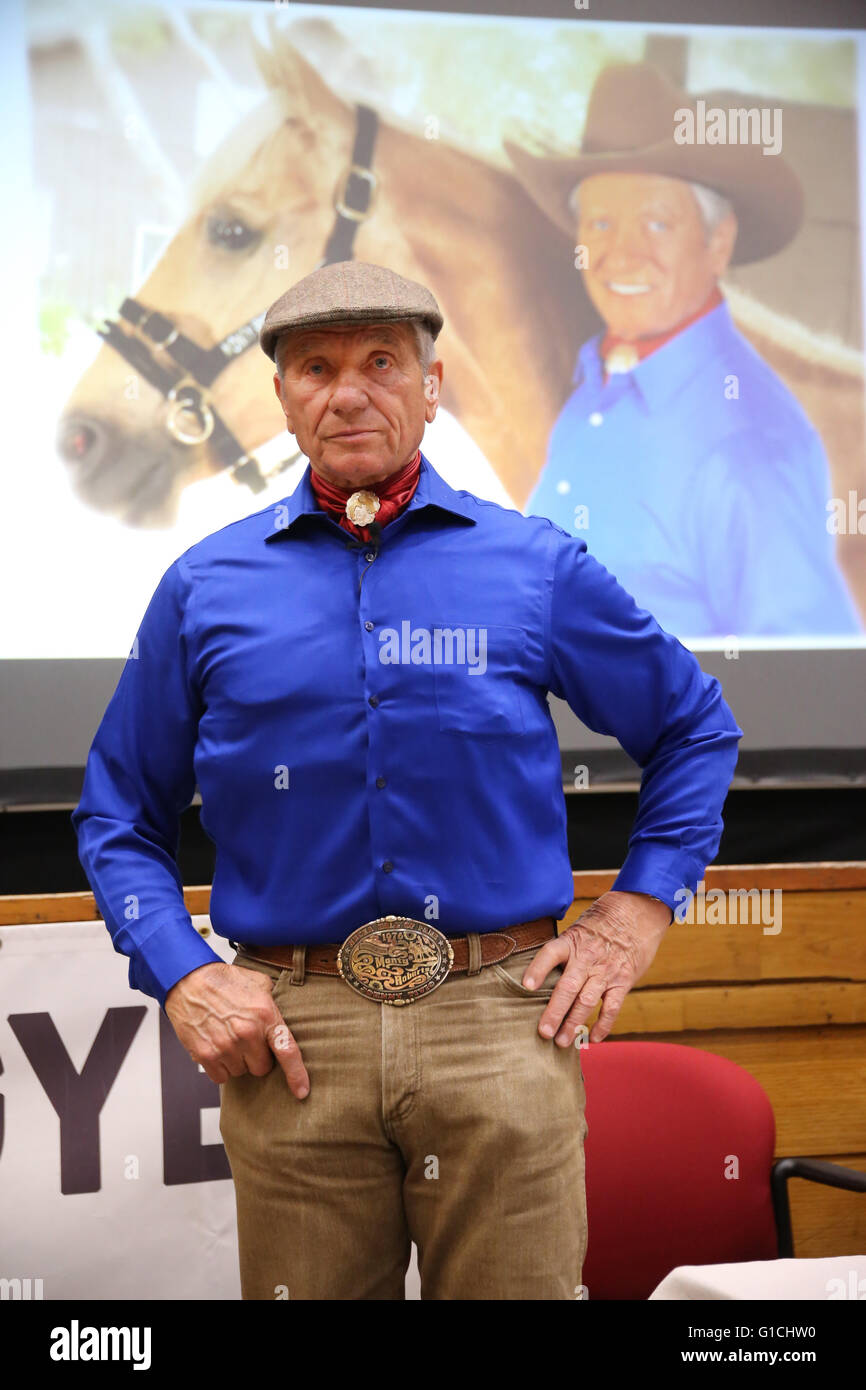 10 MAY. Portrait of the american horse specialist Monty Roberts aka