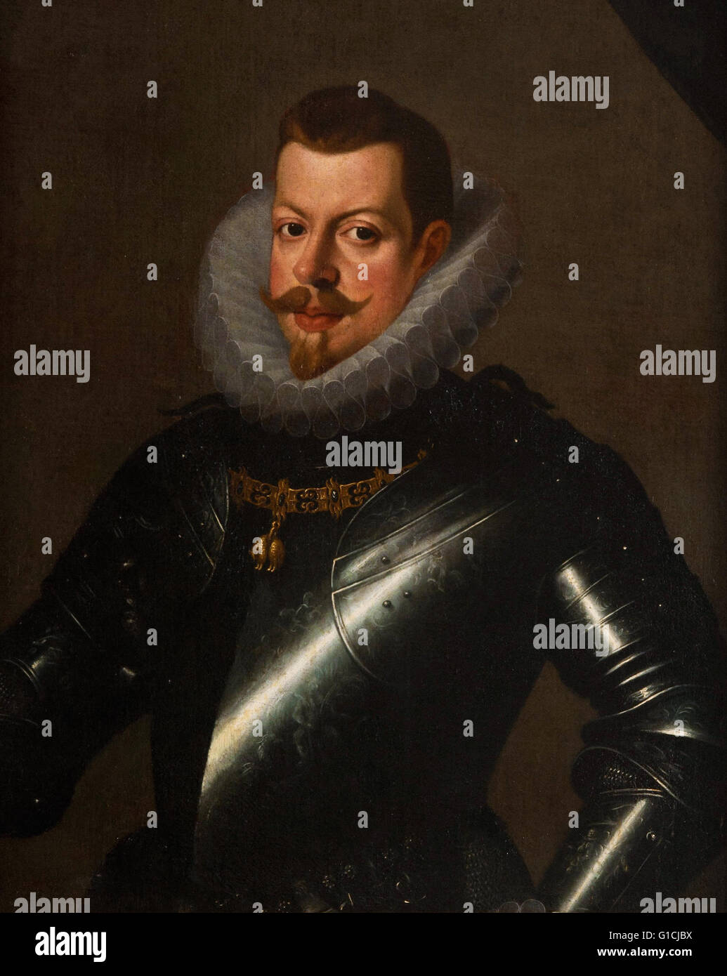 Phillip III - Casa de Cervantes Museum Stock Photo