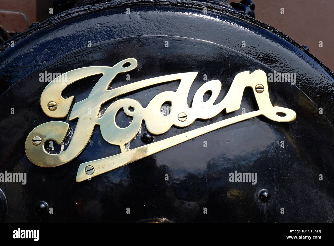Foden truck and bus company logo Stock Photo