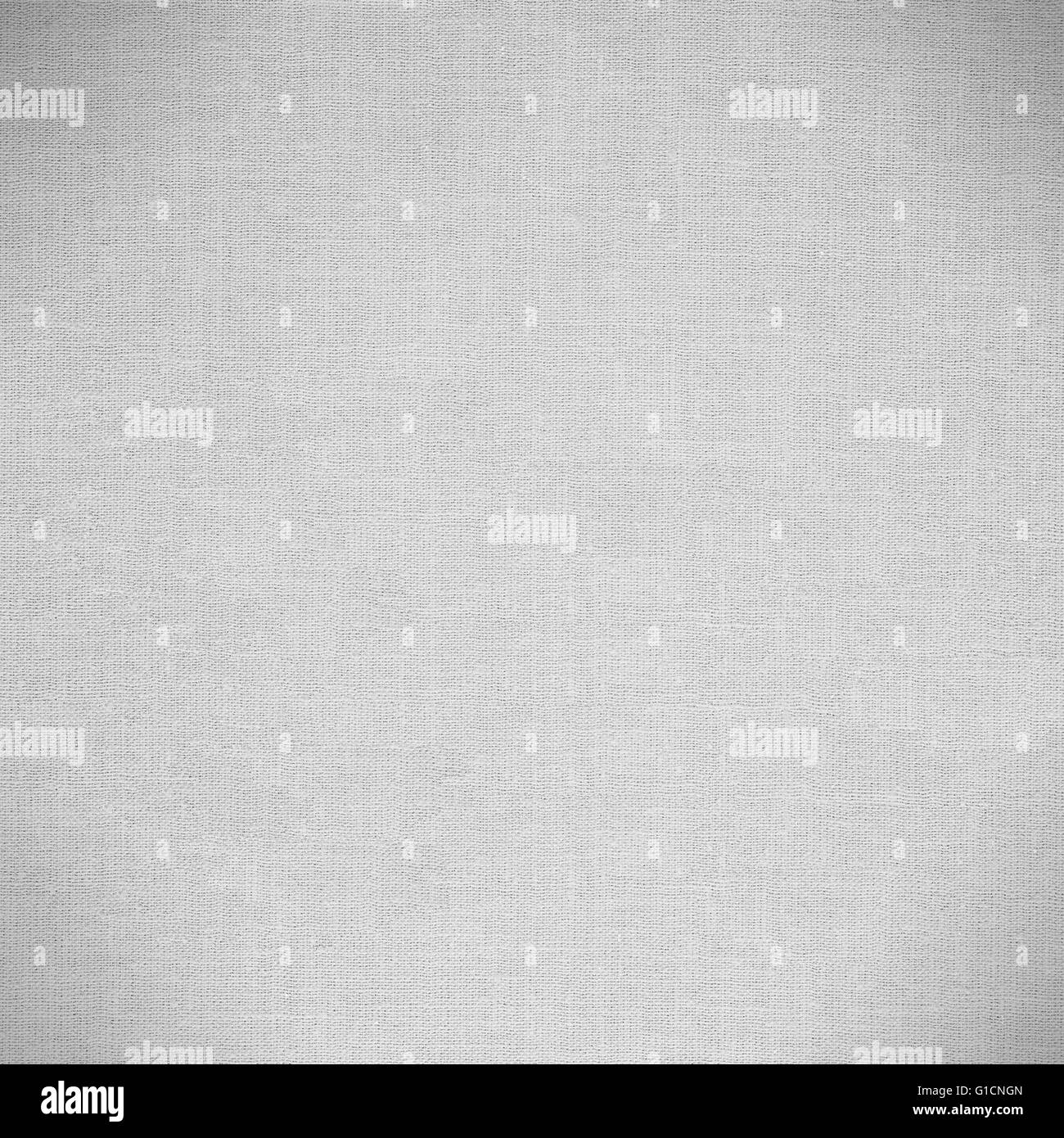 white cotton texture or woven canvas background Stock Photo