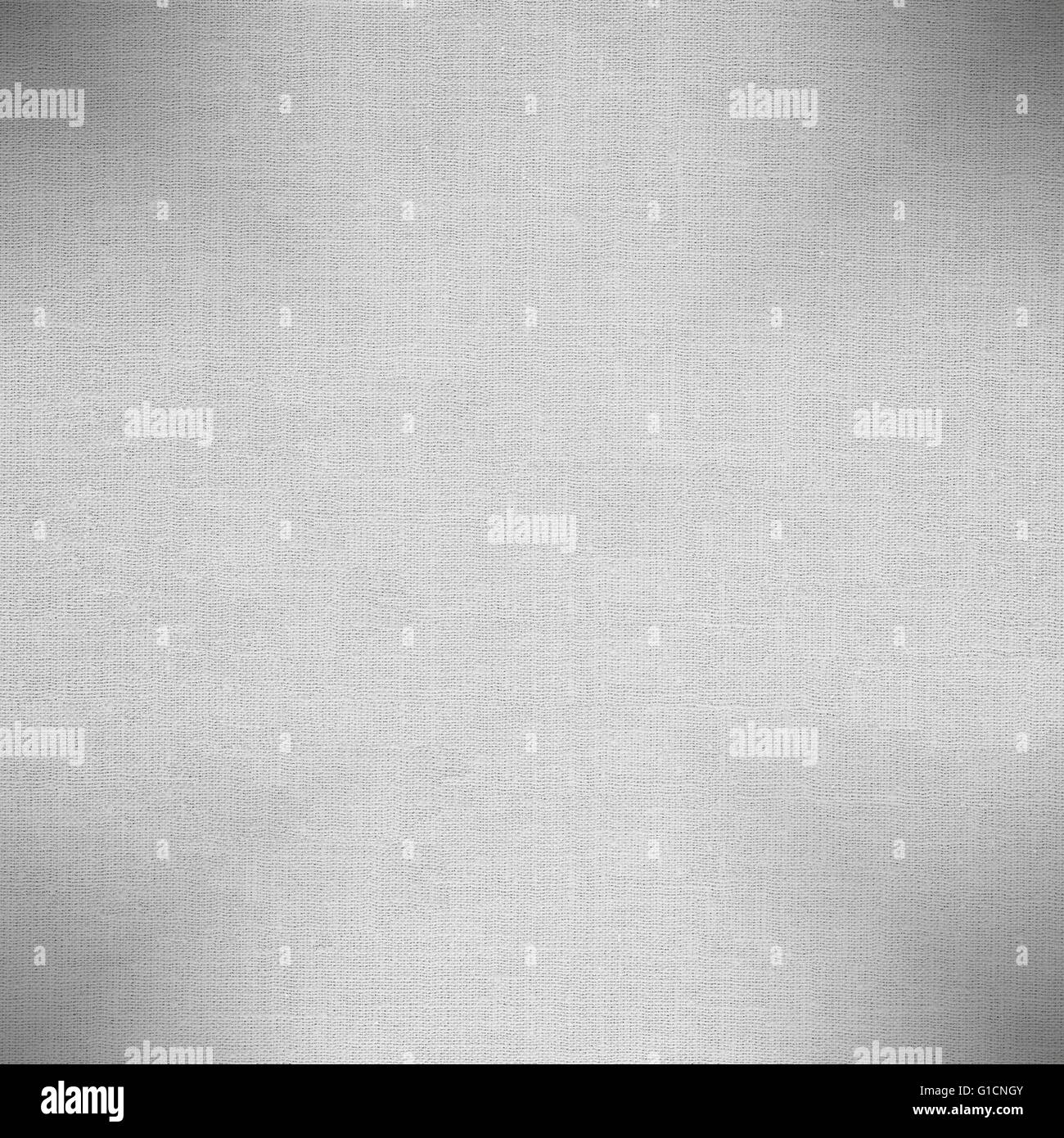 white cotton texture or gray woven canvas background Stock Photo