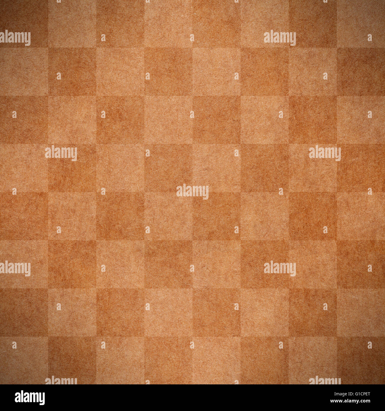chequered pattern texture or light and dark brown chessboard background, check Stock Photo