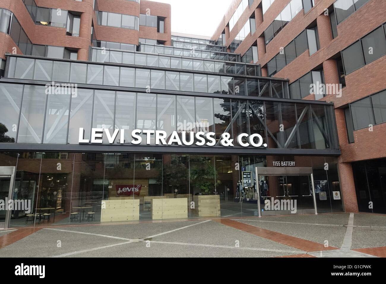 SAN FRANCISCO CALIFORNIA USA Levi Strauss global headquarters. usage worldwide Stock Photo Alamy