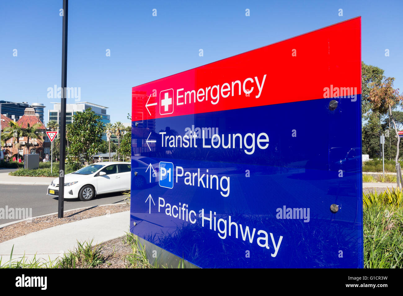 Sydney's Royal North Shore hospital in St Leonards, new south wales,australia Stock Photo